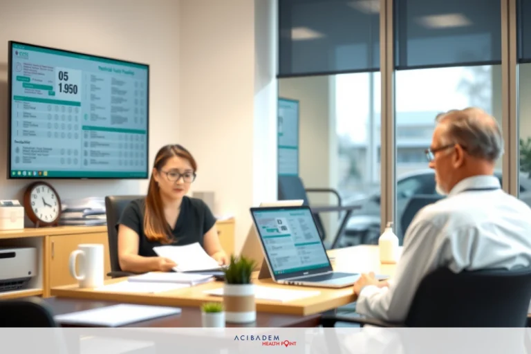 How Do You Get Rhinoplasty Covered By Insurance In this image, a professional office setting is depicted. A man and a woman are engaged in what appears to be a business meeting or conference call. They are seated at a table with laptops open before them, suggesting they might be discussing work-related topics. On the wall behind them hangs a large screen displaying financial data, indicating that their conversation could involve matters of investment, analysis, or finance. The room is well-lit and has a modern design, featuring contemporary furniture and decor.