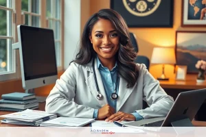 A woman with a contemplative expression, looking at the camera. She has a neutral palette around her eyes, contrasting with her lips that are shades of pink and red.