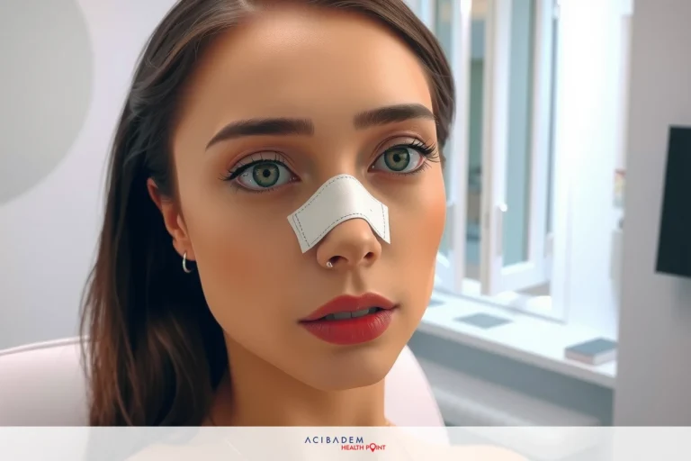 A young woman with light skin and hazel eyes wearing a red lipstick. She has her mouth slightly open, showing teeth and pink tongue.