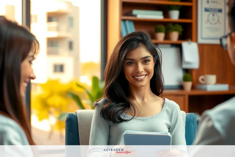 Does Kaiser Permanente Cover Lasik Eye Surgery? Three women in a professional setting, engaged in conversation. Two are seated while one stands at the head of the table. They are dressed in office attire and appear to be discussing business matters over coffee.
