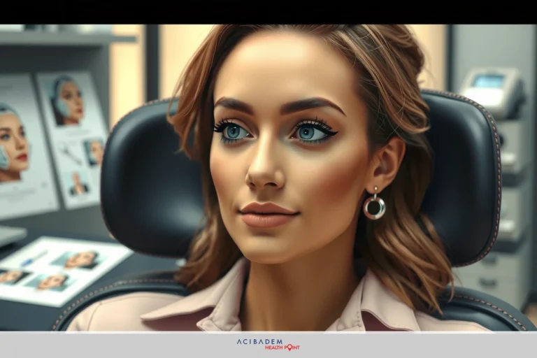 How Small Can Rhinoplasty Make My Nose A young woman sitting in a modern office environment. Her face is close to the camera and she has a confident smile.