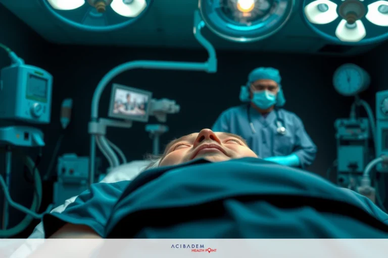 What Is the Worst Prescription to LASIK Eye Surgery Medical operating room. Surgeons and equipment used for surgical procedures. Operating table, medical gear. Surgical masks on personnel. Hospital setting.
