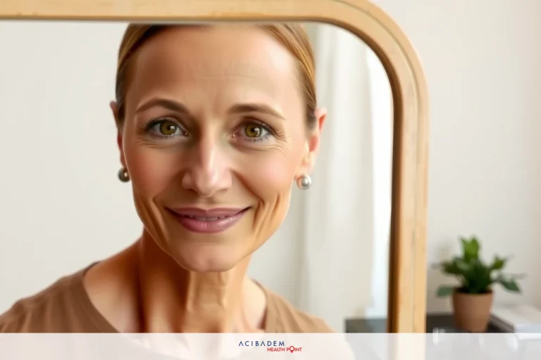 When Do You Need LASIK Eye Surgery The image features a woman in an indoor setting, possibly her home. She is seated and appears to be looking directly at the camera with a slight smile. Her attire is casual, suggesting a relaxed environment.