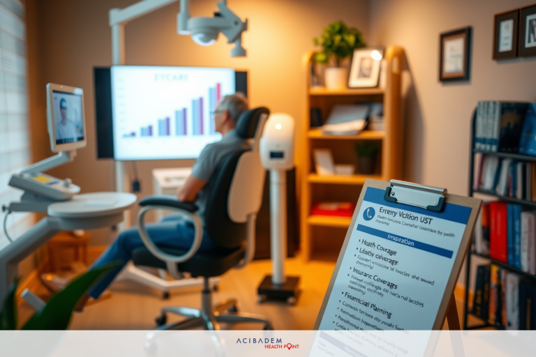 Is LASIK Eye Surgery Good for You at 56 Image shows a man in an office chair with a computer screen displaying graphs. The setting suggests a workspace, possibly for analysis or data review.