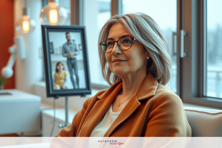 Does Laser Eye Surgery Give 20 20 Vision This image features a woman sitting in an office environment. She appears to be dressed professionally, suggesting she might be a business executive or manager. The room is well-lit with natural light coming through the windows, which indicates that it's daytime.