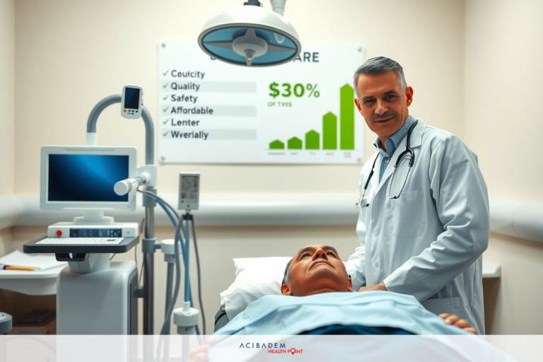 How Much Is LASIK Eye Surgery in Tulsa OK A medical professional examining a patient on an examination table. The environment is a well-equipped medical office with various pieces of equipment visible. The setting conveys a sense of calm and professionalism.