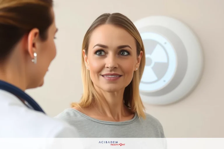Joint Flutter Detailed Guide: Causes & Remedies The image shows two women in what appears to be a medical office. The woman on the right is smiling and looking at the other woman, who seems to be a healthcare professional wearing a stethoscope.