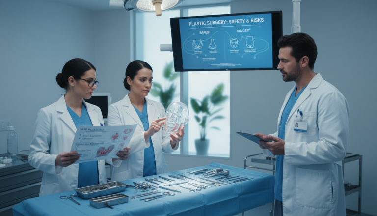 5 Safest Plastic Surgeries: Risks Compared to Most Dangerous Procedures