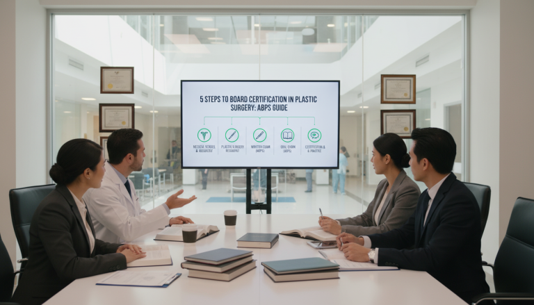 5 Steps to Board Certification in Plastic Surgery: ABPS Guide