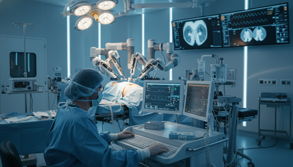 Anesthesia monitoring during thoracic procedures