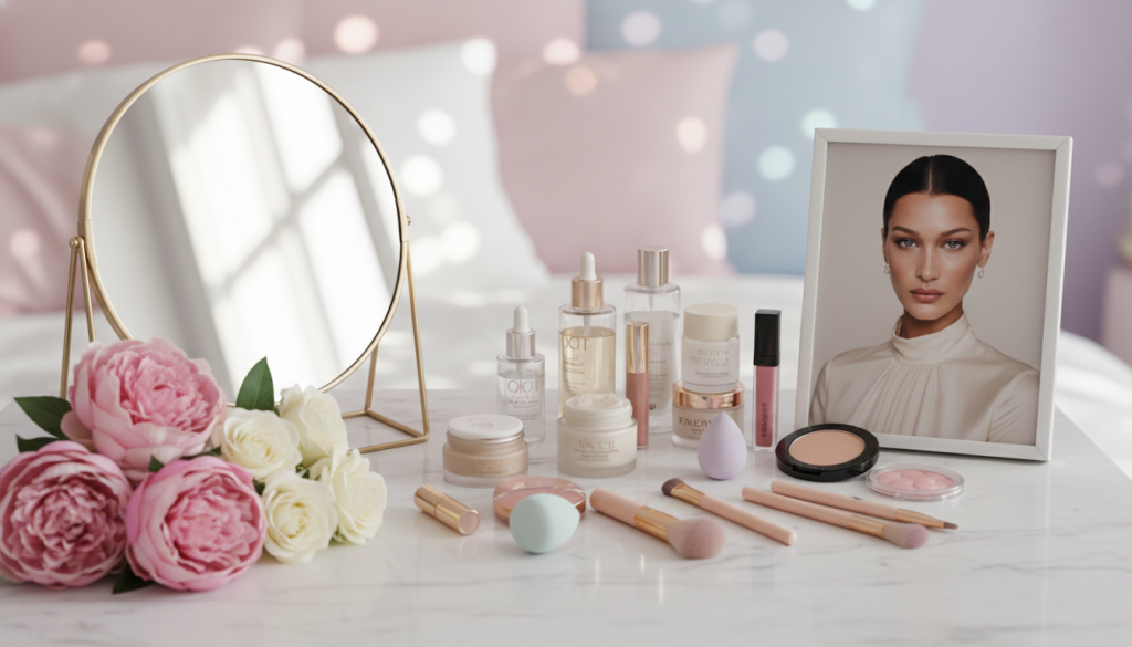 Bella Hadid beauty secrets