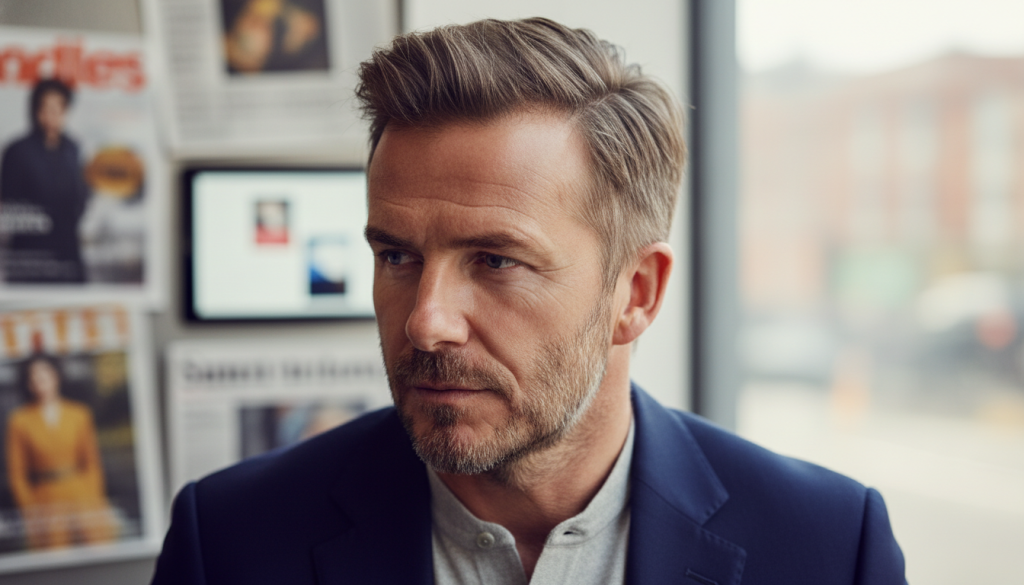 David Beckham hair loss