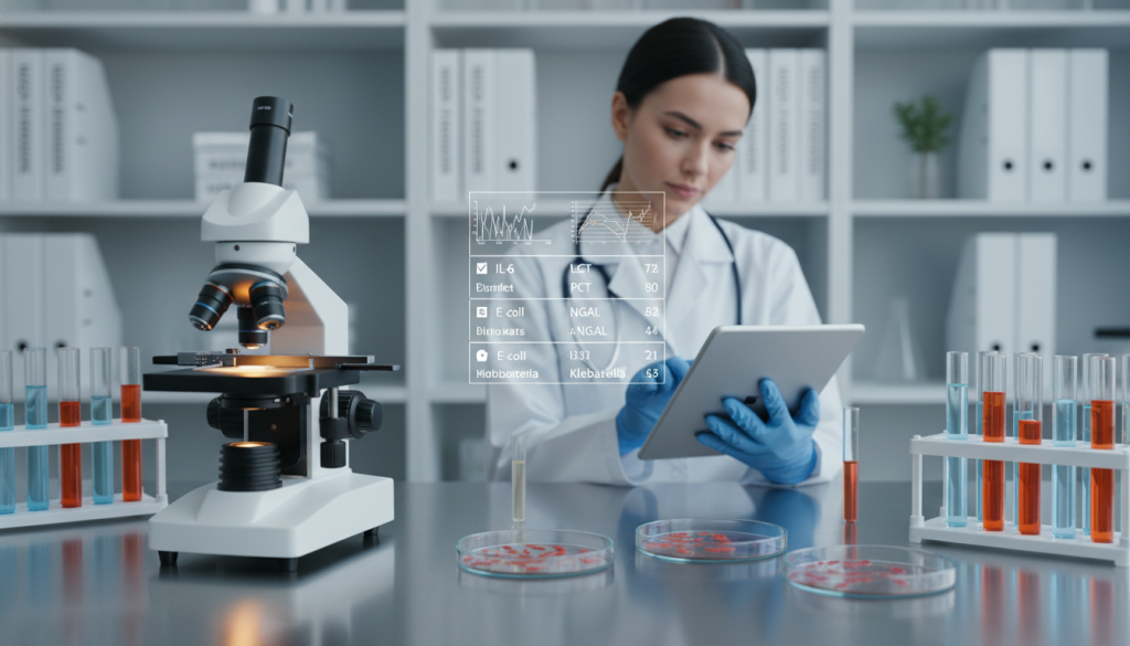 Diagnostic markers for urinary tract infections