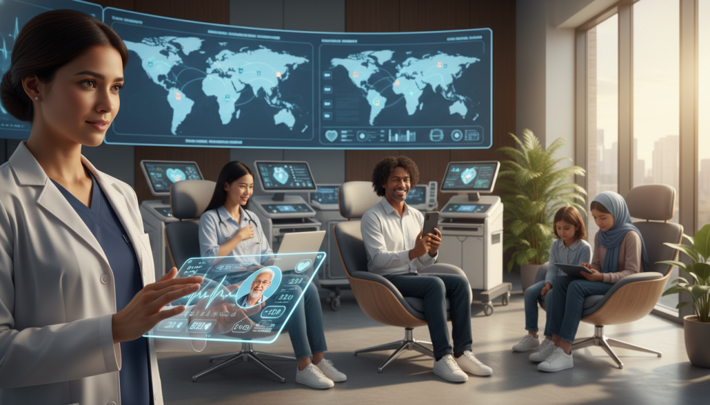 Digital health and remote monitoring for international cardiac patients Digital health and remote monitoring for international cardiac patients