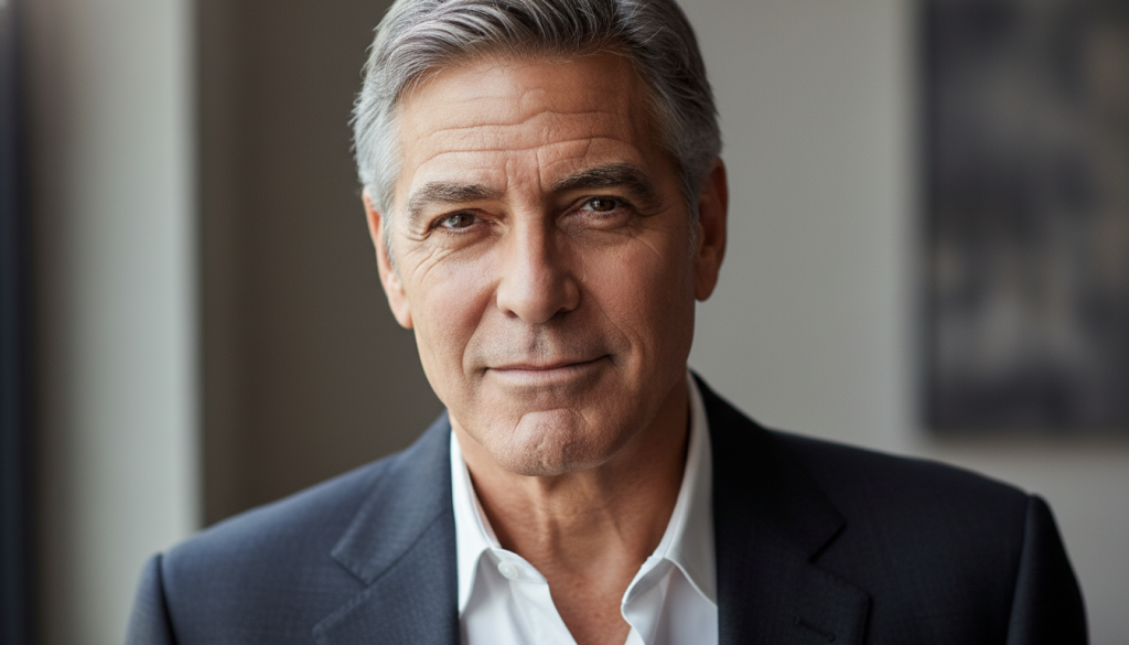 George Clooney wrinkles George Clooney wrinkles