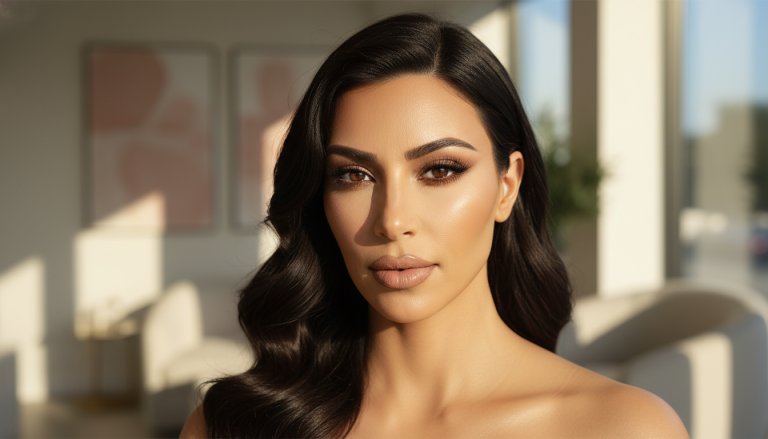 Kim Kardashian beauty transformation