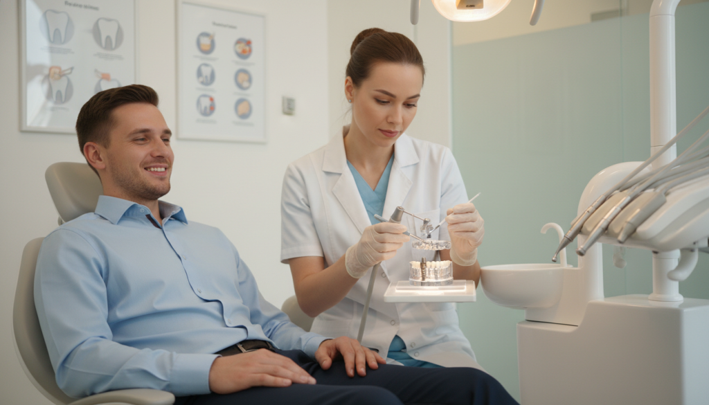 Maintaining your Teeth Implants for long-term health