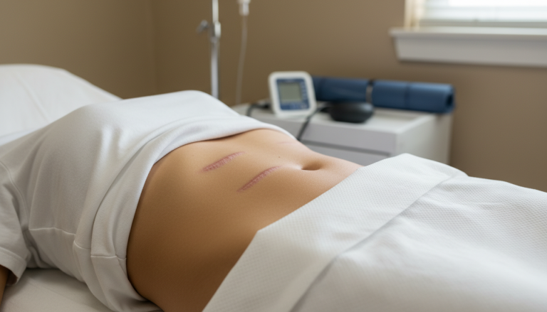 Mini Tummy Tuck Scars