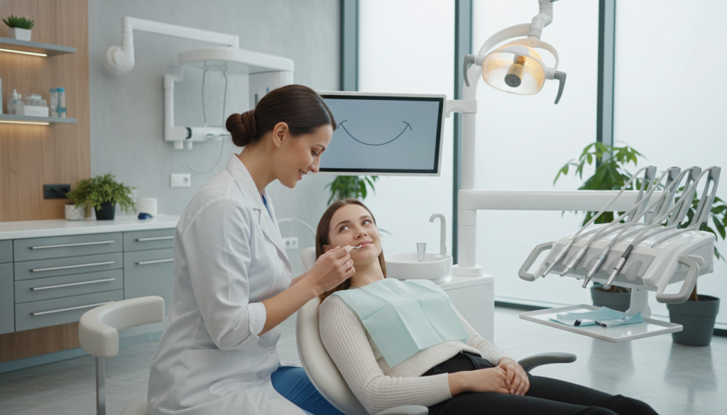 Non-surgical Gummy Smile treatment