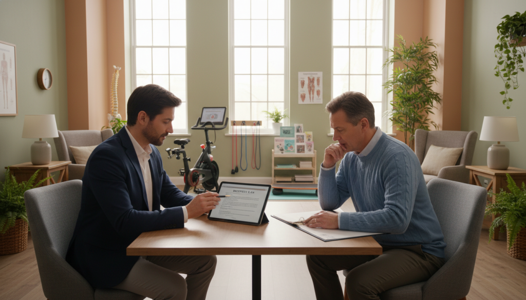 Patient education and psychological support in rehabilitation