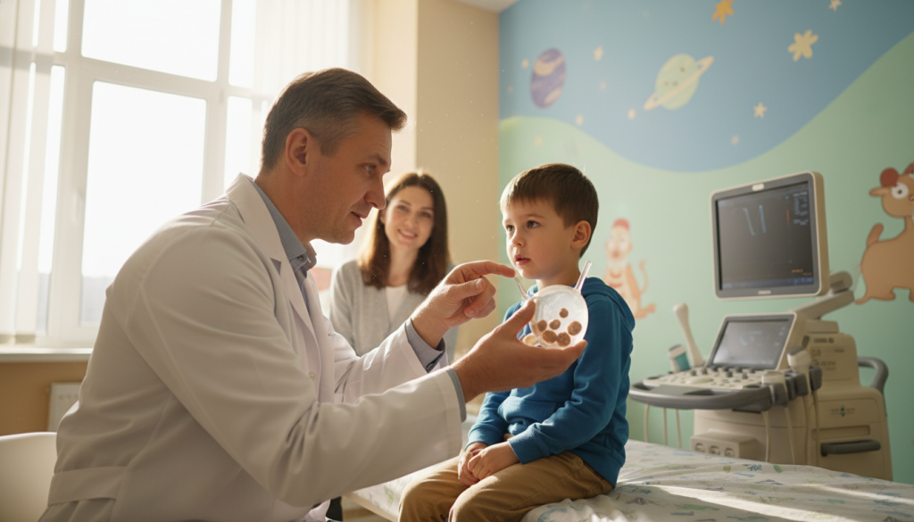 Pediatric considerations for Bladder Stones