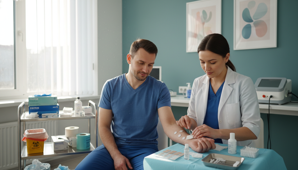 Post-Procedure Care and Wound Healing