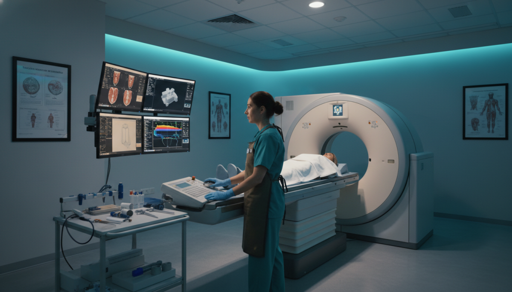 Radiation Therapy simulation process