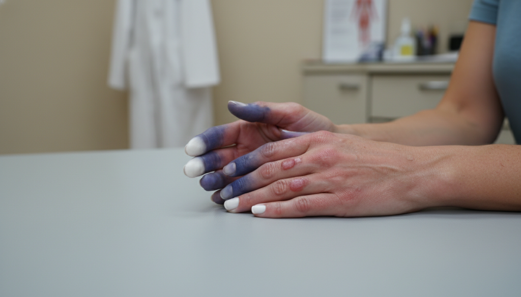Raynaud's phenomenon and early scleroderma symptoms Raynaud's phenomenon and early scleroderma symptoms