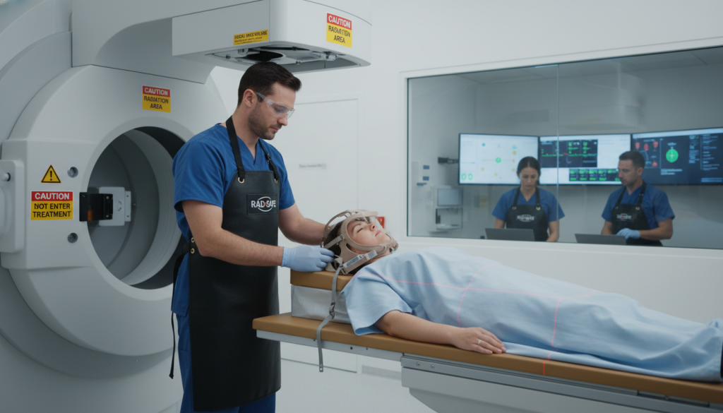 Safety protocols during Radiation Therapy