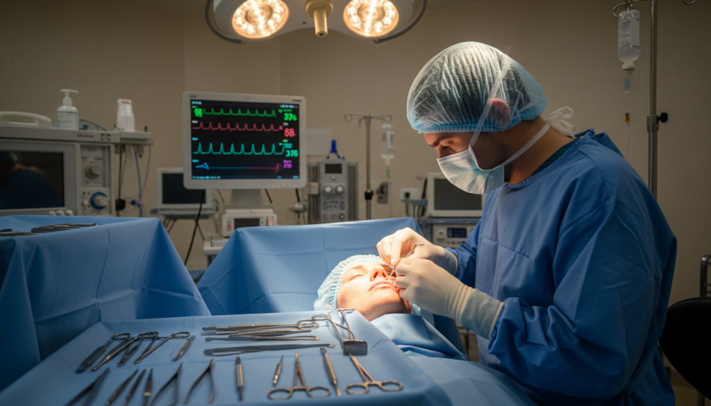 Surgical facial enhancements