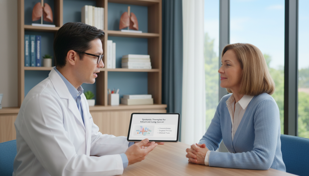 Systemic therapies for advanced lung cancer Systemic therapies for advanced lung cancer