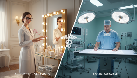 What Is the Difference Between a Cosmetic and Plastic Surgeon?