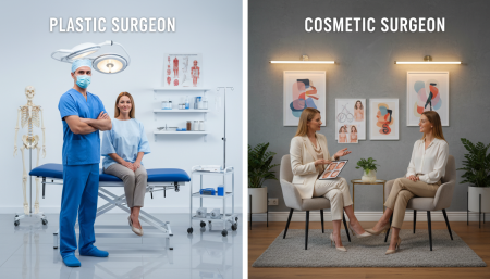 What’s the Difference Between a Plastic Surgeon and Cosmetic Surgeon?