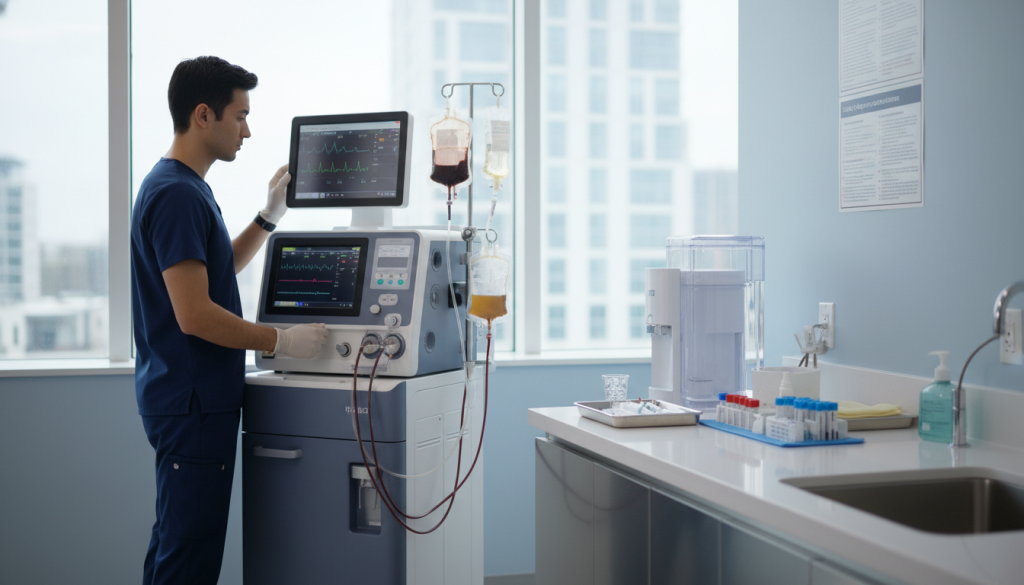 blood purification procedure blood purification procedure