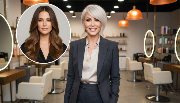 celebrity hair transformation