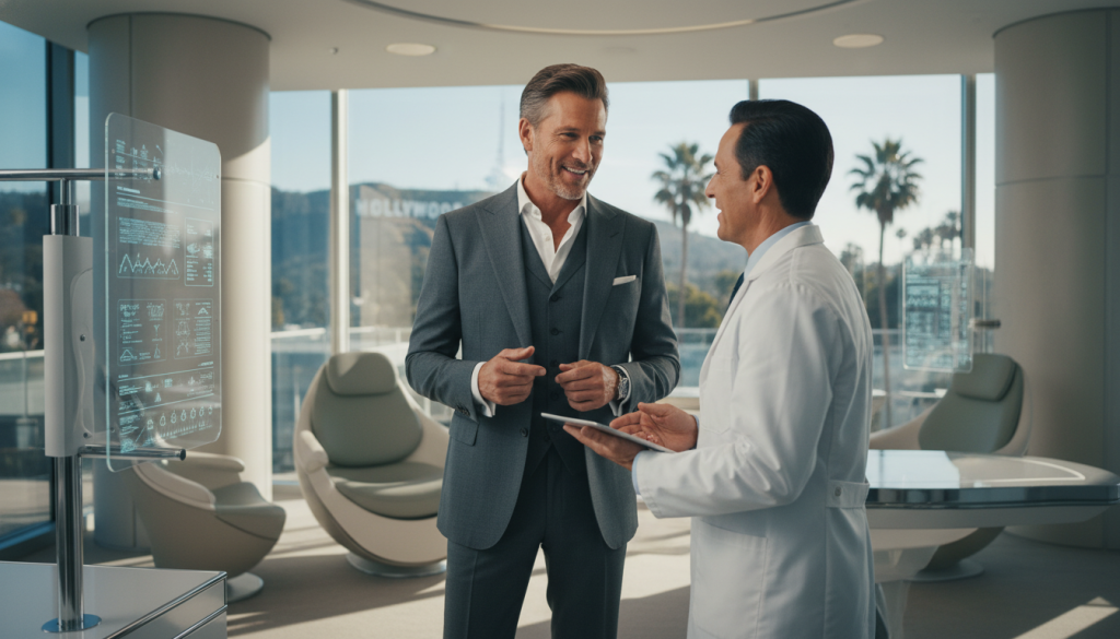 Why Hollywood Celebrities Are Investing in Longevity Medicine celebrity longevity medicine