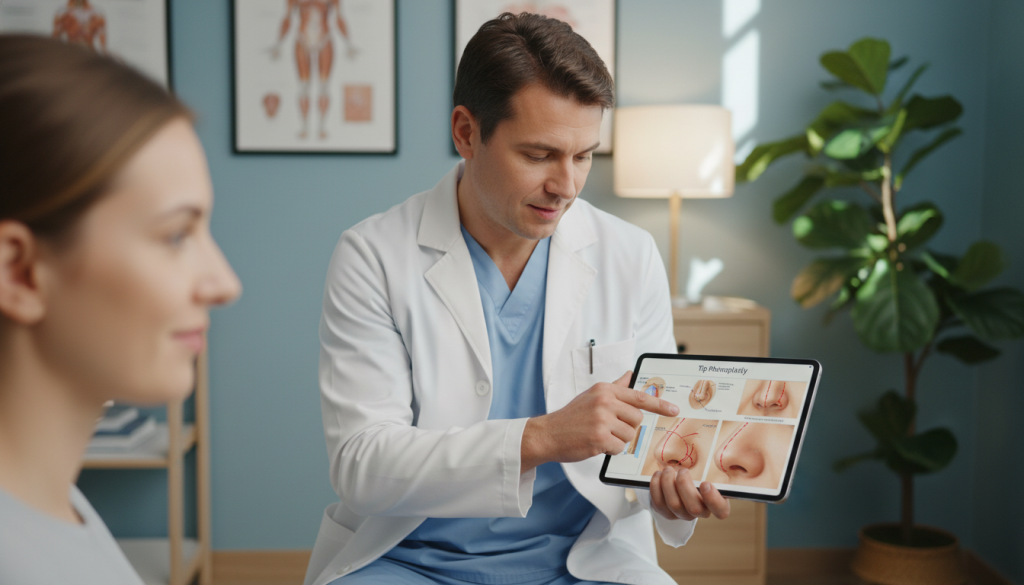 Downturned Nose Correction: Causes, Treatment Options and Recovery downturned nose correction