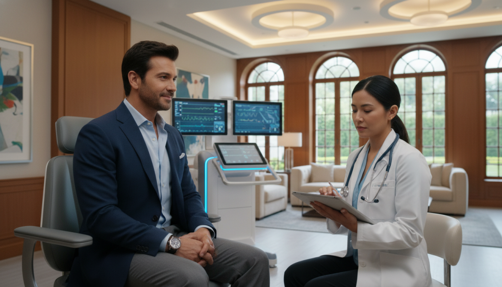 famous person complete medical evaluation