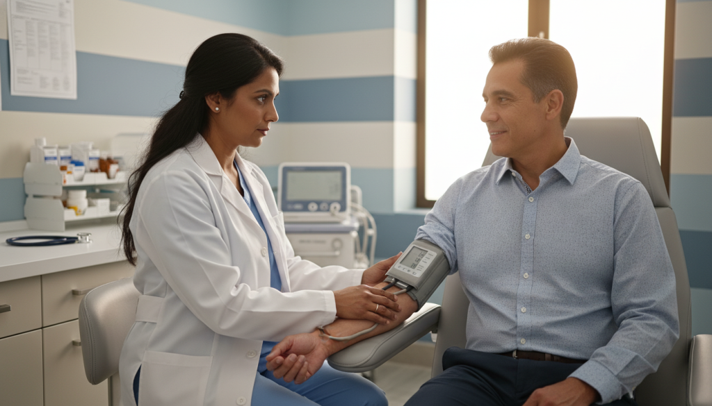 heart doctor monitoring blood pressure heart doctor monitoring blood pressure