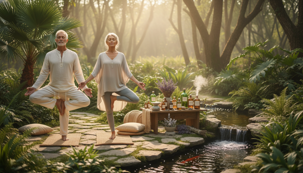 holistic wellness practices and natural aging solutions