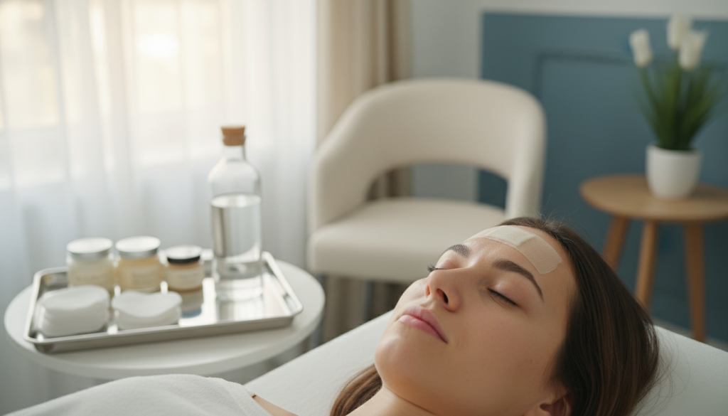 how to promote healing after lateral brow lift
