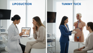 Liposuction vs Tummy Tuck: Which Body Contouring Option Is Better? liposuction vs tummy tuck