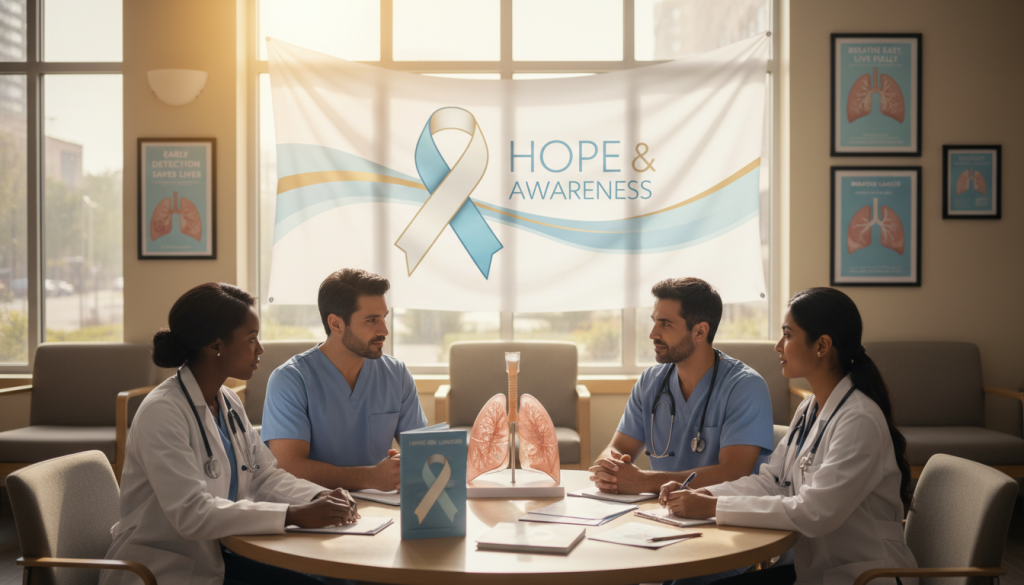 lung cancer awareness lung cancer awareness