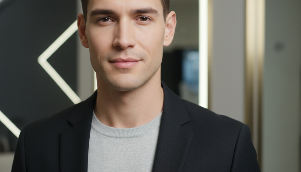 male facial contouring