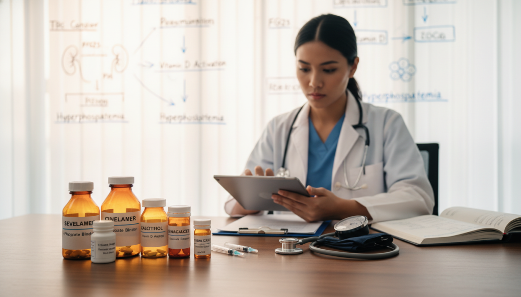pharmacological interventions for renal conditions