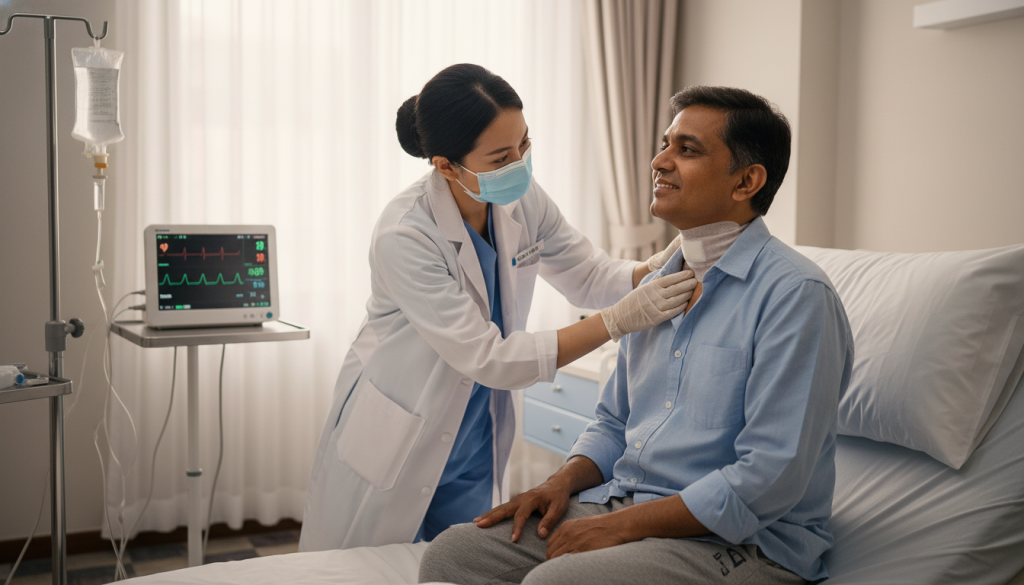 postoperative care for neck surgery postoperative care for neck surgery
