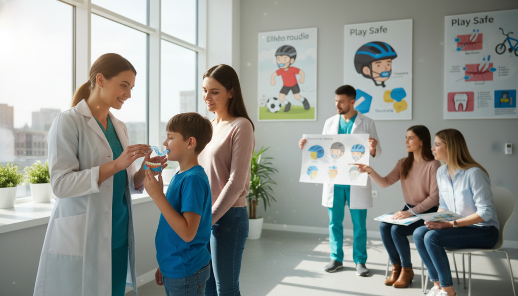 preventive strategies for dental trauma
