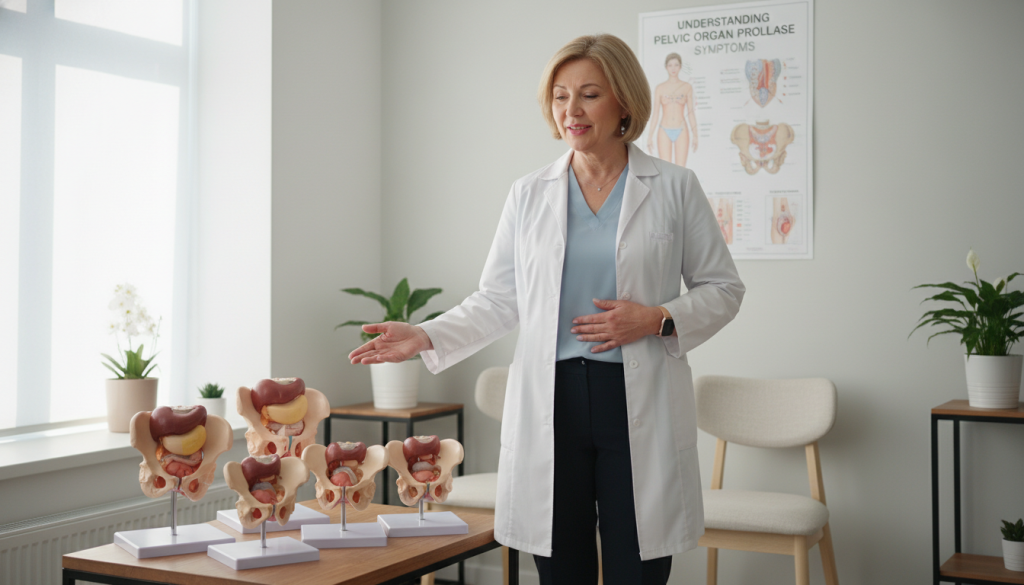 symptoms of organ prolapse