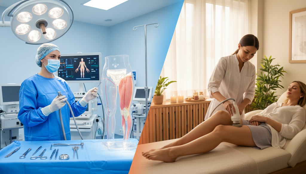 Comparing surgical and non-invasive thigh contouring options Comparing surgical and non-invasive thigh contouring options