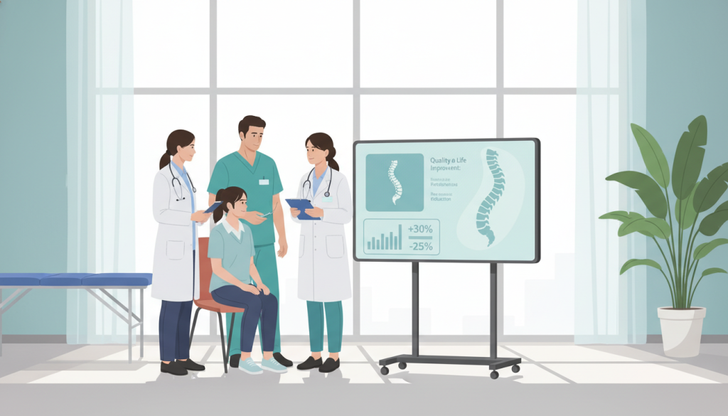 Patient-centered outcomes and quality of life metrics in scoliosis care Patient-centered outcomes and quality of life metrics in scoliosis care